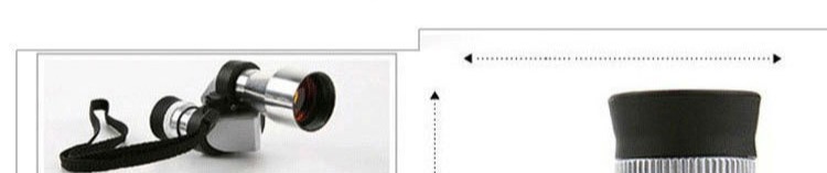 Kính viễn vọng nhôm ngoài trời Kính thiên văn cầm tay 8 lần - Kính viễn vọng / Kính / Kính ngoài trời ống nhòm nhìn đêm