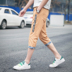 Quần tây nam cắt mỏng mùa hè Slim 7 điểm quần âu quần nam quần short nam quần nam mùa hè quần nam quần ngủ nam Quần short