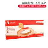 Детская качалка, стульчик для кормления из натурального дерева, большие качели, игрушка, карета, увеличенная толщина, подарок на день рождения