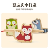 Игрушка с бусинами для раннего возраста, бусины, деревянный конструктор подходит для мужчин и женщин для девочек, 1-3 лет, раннее развитие