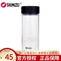 Shanghai Qingshui brand water cup clear water glass 8011 thick single layer tea cup no water leakage seal