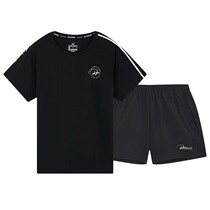 361 Sports Suit Women 2021 Summer New Womens Clothing 361 Degrees Speed Dry Fitness Running Short Sleeve T-shirt Shorts Women