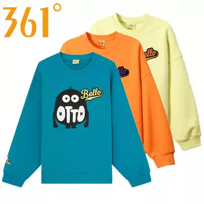 361 degree hooded pullover casual top women's 2020 winter new women's 361 little yellow fashion sports top women's trend