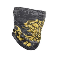 Золотая льва голова шарф Ледя