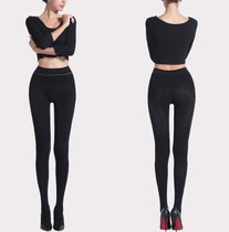 Autumn and winter thickened velvet seamless 360 degrees non-marked one thin micro-pressure Apple hip bottom pantyhose