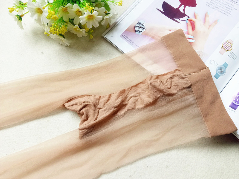 Vớ lụa mờ 0D siêu mỏng ngón chân vô hình trong suốt lụa gợi cảm kết cấu da tất đùi dễ thương