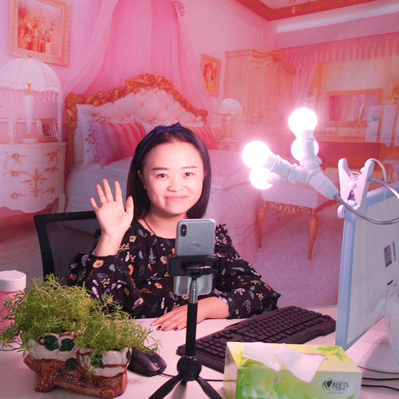 Mobile phone live broadcast anchor fill light beauty rejuvenation computer universal fast hand net red photo lighting light shaking sound special