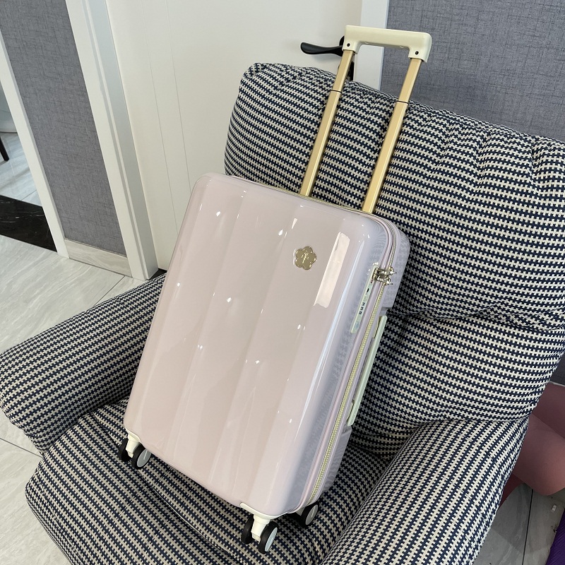 Japanese red suitcase 20 inches silent Wheel password 26 Travel box students 24 men and women tide pull rod box