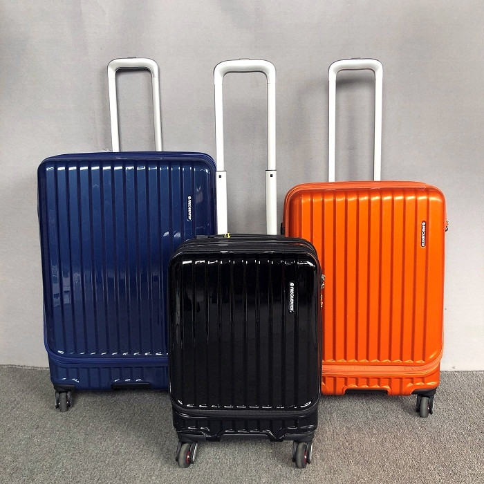 Clearance really awesome Japanese style high-end suitcase with front opening ultra-quiet universal wheel suitcase