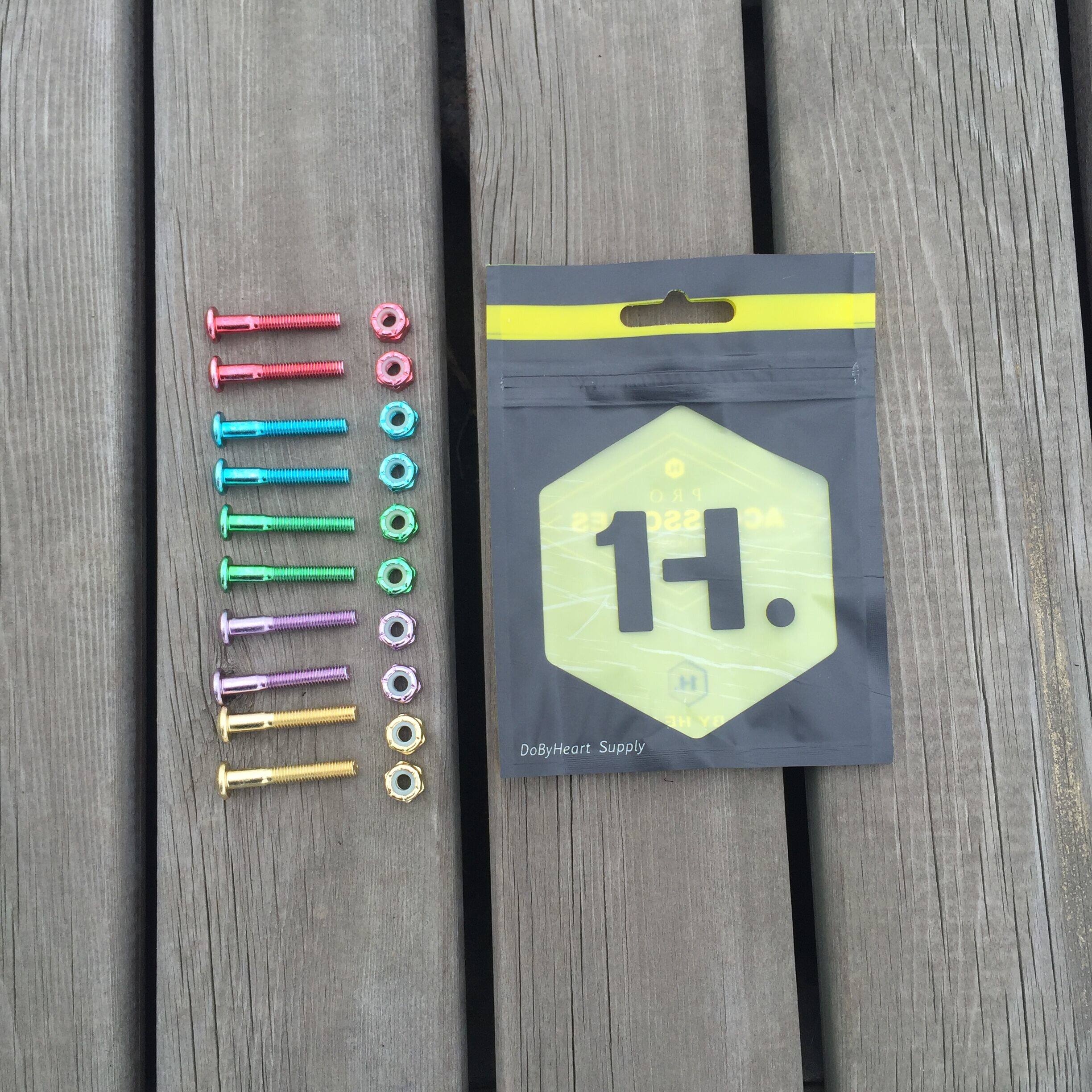 Longboard bridge nail 1.25 inch 31cm color plating Saturn longboard shop