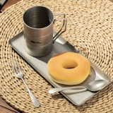 MU Gao Flute нержавеющая сталь чашка ретро старая крафта для водяной чашки