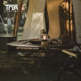 TNR Переносная складная складная складная стальная сеть стальной сети для кемпинга для пикника для барбекю Комбинированная складная стола железная полка