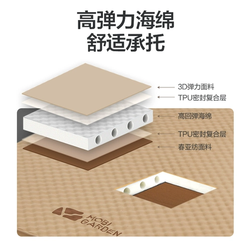 Автоматический портативный кушон для кемпинга, матрас, увеличенная толщина