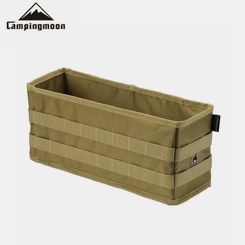 Kirman Iron Art Folding Table Side Hanging Bag side Bring Your Own Bag Picnic Barbecue Table Versatile side hanging containing bag