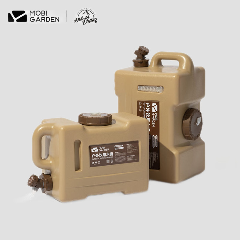 Pastoral Flute Outdoor Camping Portable Water Storage Barrel Vehicular Large Capacity Water Storage Tank With Tap Household Water Storage Tank Water Tank