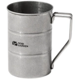 MU Gao Flute нержавеющая сталь чашка ретро старая крафта для водяной чашки