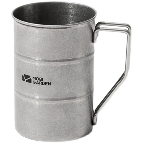 MU Gao Flute нержавеющая сталь чашка ретро старая крафта для водяной чашки