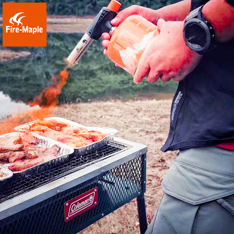 Fire Maple FMS-706 High Power Outdoor Ignition Spray Gun Home Camping 360 Blue Flame Barbecue Point Carbon Ignitor