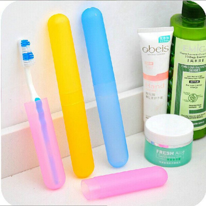 Outdoor Tourist Wash Toothbrushes Box Toothbrush Protection Box Outdoor Tourist Portable Toothbrush Box Toothbrush Kit Anti-Bacteria