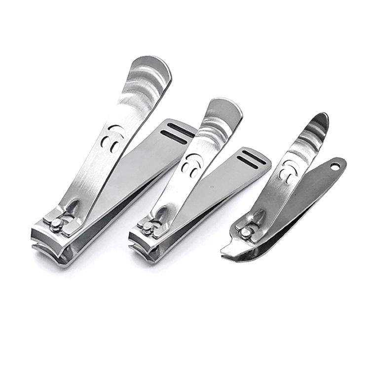 Smiley Face Nail Clippers Stainless Steel Cute Large and Small Slanted Smiley Face Nail Clippers Nail Scissors Sanding Manicure Nail Clippers