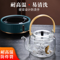 Glass boiling teapot steamed teapot electric pottery stove tea maker Kettle household tea set tea tea set set