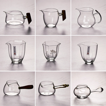 Household Glass Road cup tea leak integrated tea set tea ceremony accessories high-end tea filter Tea Sea pure handmade tea zero matching