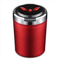 Wuling Hongguang MINI Capgemini Van car ashtray multi-function metal belt cover with LED light