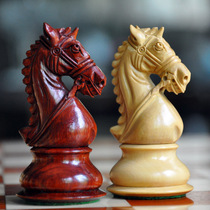  Imported large Staunton chess solid wood wooden chess pieces Rosewood boxwood collection gift ornaments