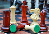  Art chess Imported large solid wood chess pieces Mahogany vs boxwood collection boutique home furnishings