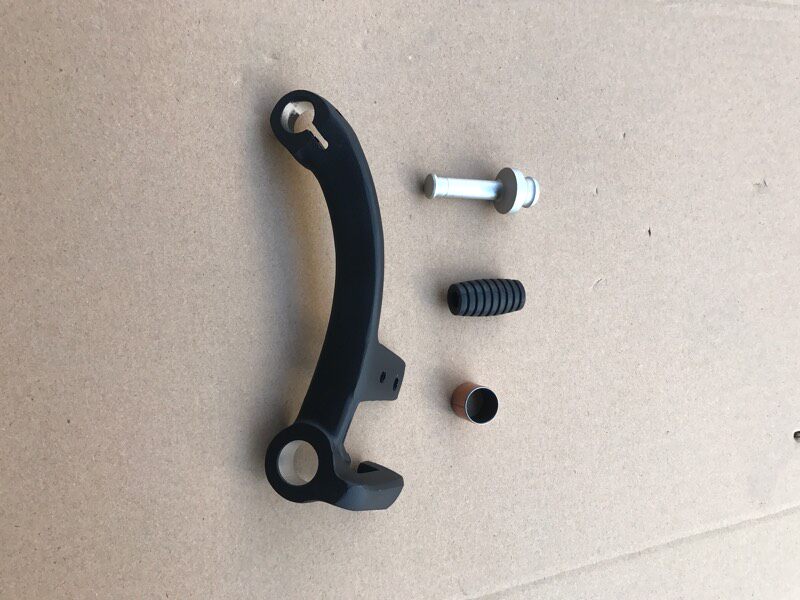 Rear pedal rubber bush after brake pedal lever pedal after yellow dragon BJ300 BN302