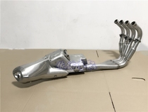 Chasing 600 Race 600RR exhaust pipe QJ600GS-3A3B silencer front segment tail segment with catalyst muffler assembly