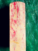 Natural Changhua chicken blood stone mutton fat jelly seal carving (good fortune soft bottom Bahrain Shoushan Laos Tianhuang stone