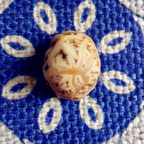 Alashan agate ice pattern floating flowers boutique ring face eyes raw stone blood veins red tendons Meridian fish seed old skin horse teeth