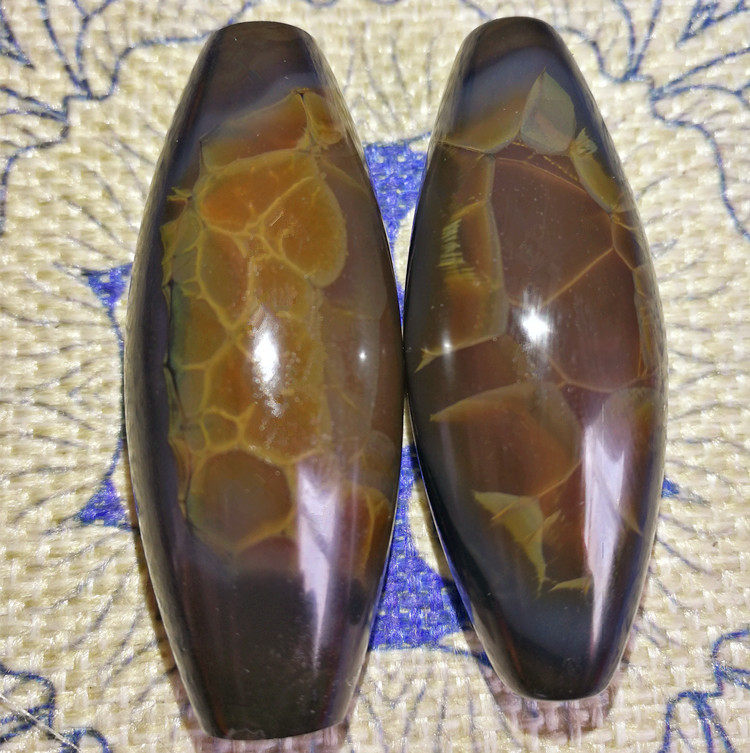 Natural Mondays Pearl Nine Eye Page Rock Rock Strokes of the same stock (Ice Thrill Sky Beads) Allagood Eye Original Stone