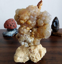 Alxa Jade white grape fish seed agate stone ornaments eye raw stone blood vein red tendon horse tooth old skin