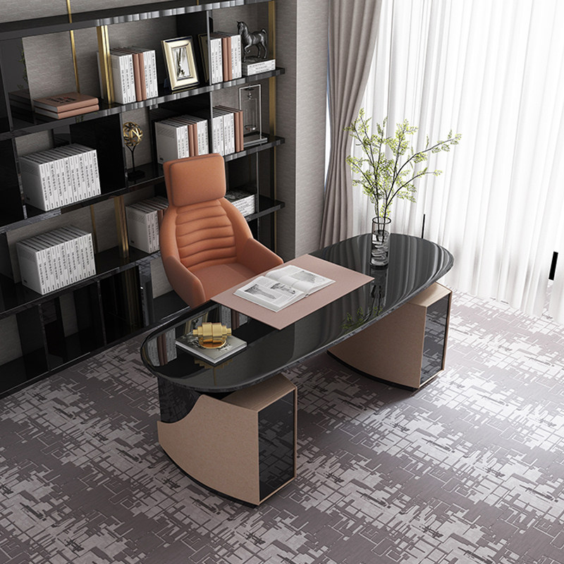 Italian Minimalist Desk Home Light Extravagant Computer Desk Brief Postmodern Designer Creative Desk