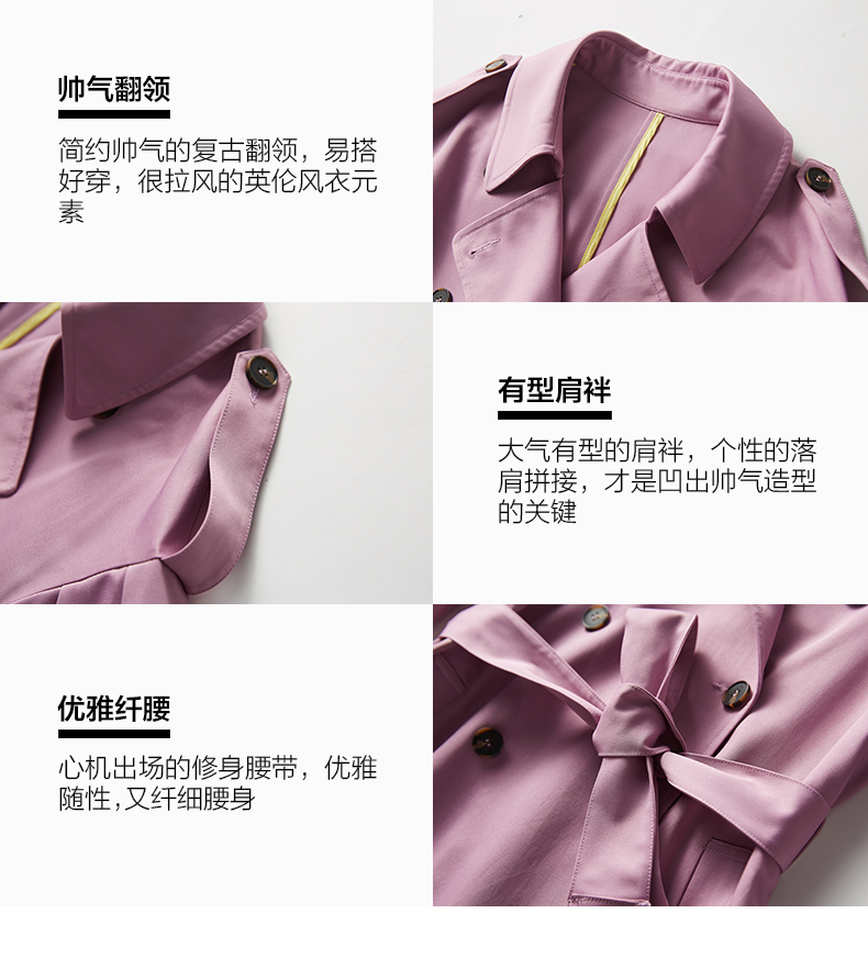 Trench pour femme OECE en Polyester - Ref 3226366 Image 12