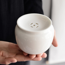 Ceramic tea washing Jianshui dry soaking pot tea slag tank water glenoid pen washing tea washing work Tea ceremony accessories filter tea slag bucket