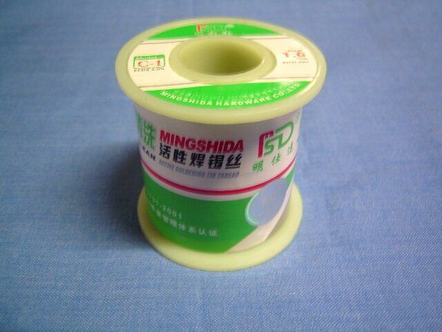 Mingshida Jiashili brand high-purity solder wire C-1 type 1mm thick weight 400g