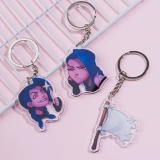 Подвески League of Legends, подвески Лиги Легенд, слабая экранизация для ключей LOL Cartoon, смешные украшения SLAS 7 уровней собачьи карты