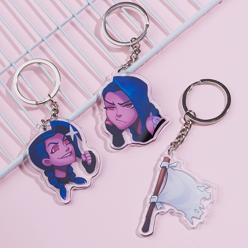 Подвески League of Legends, подвески Лиги Легенд, слабая экранизация для ключей LOL Cartoon, смешные украшения SLAS 7 уровней собачьи карты