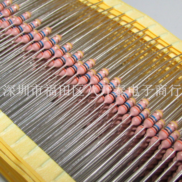 0 25W 30M 0 25W 30M 1 4W 30 megaohms RI40 high color ring resistance 10 1 3 yuan