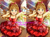 Idol Master Cinderella Girl Starlight Stage Akane Hino SR Dress cos
