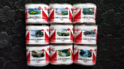 Bottle label collection-Wahaha 350ML (magnificent Guangxi) 9 sets for sale