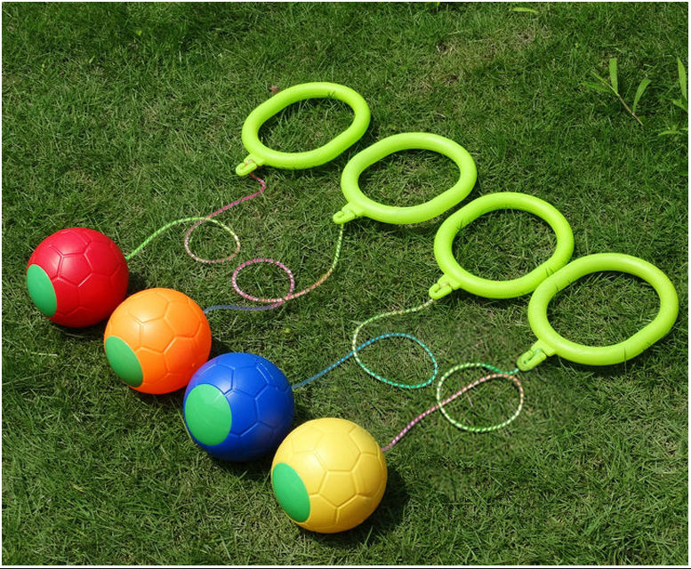 Jump ball bouncing balls QQ Dancing Kids Fitness Ball Vitality Thickening Jumping Ball Kids Thrower Ball