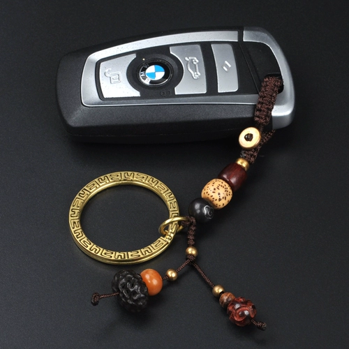 Латунный золотой брелок ручной работы, Кинг-Конг