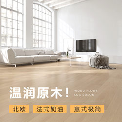12mm Nordic Cream Wood Color Household Eco-Friendly Waterproof Underfloor Heating Interlocking Laminate Flooring Direct from Manufacturer