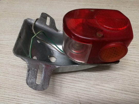 Đèn pha xe máy, cụm đèn hậu phế liệu Jincheng 70, đèn phanh lái tích hợp đèn hậu, đèn hậu - Đèn xe máy đèn xenon siêu sáng cho xe máy