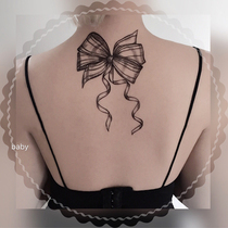 Flower Arm Girl TATOO X34 Sexy black and white lace butterfly knot silk with strap tattoo sticker RMB20