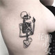 Flower-Armed Girl TATTOO